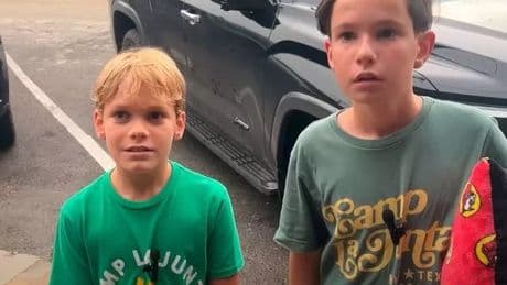 Brothers recall terrifying moment they had to swim for their lives to escape Texas floods
