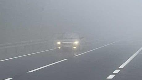 Bolu Dağı’nda yoğun sis! Görüş mesafesi 25 metreye düştü