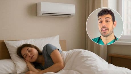 José Abellán (39), cardiólogo, alerta a España: "Dormir con el aire acondicionado es antinatural, descansas peor"