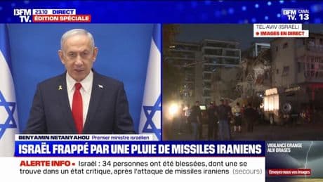 Conflit Iran-Israël: Benjamin Netanyahu appelle les Iraniens à se révolter contre le "régime maléfique et oppressif" de Téhéran