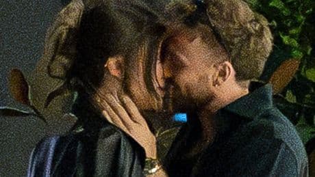 Sam Thompson and Samie Elishi pictured passionately kissing as they finally go official