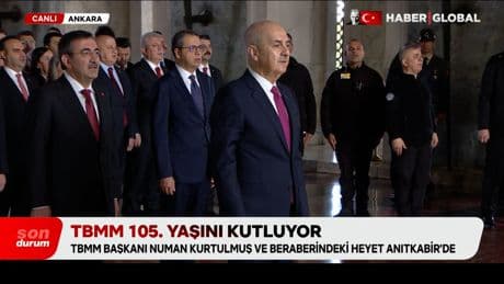 TBMM Başkanı Kurtulmuş Ata’nın huzurunda