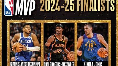 El MVP de la NBA será extranjero por séptima temporada consecutiva