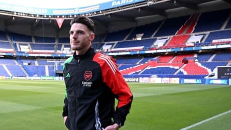 ‘We need big balls’ – Fired-up Declan Rice wants Arsenal ‘magic moments’ to topple PSG and reach Champions League final