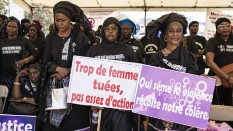 Sénégal: sit-in à Dakar pour dénoncer les violences faites aux femmes