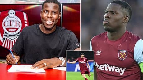 Kurt Zouma signs for Romanian side after ex-Man United and Arsenal star convinced him to make bizarre move