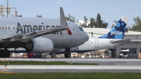 American Airlines says it's suing JetBlue as partnership talks end