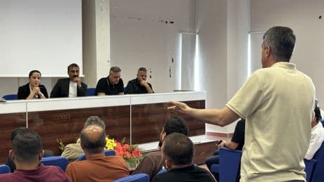 EMEP Milletvekili Sevda Karaca Batman’da TÜPRAŞ işçileriyle buluştu