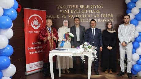 Erzurum’da 60 çift nikah tarihine '05.05.2025' yazdırdı