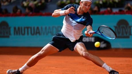 Jack Draper makes quick work of Matteo Arnaldi to move into Madrid Open semi-finals