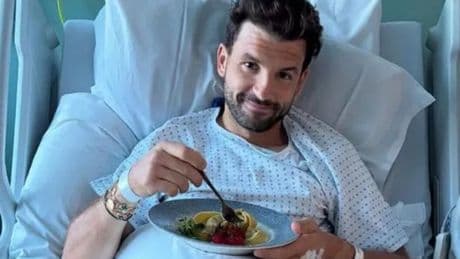 Wimbledon star Grigor Dimitrov posts emotional message from hospital after heartbreaking exit