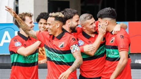 NEC blijft maar winnen en herovert koppositie na zege op NAC