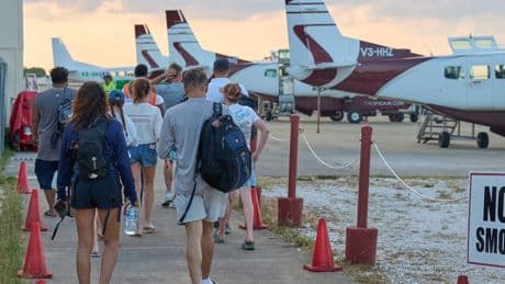 Knife-wielding US citizen shot dead after hijacking small plane in Belize