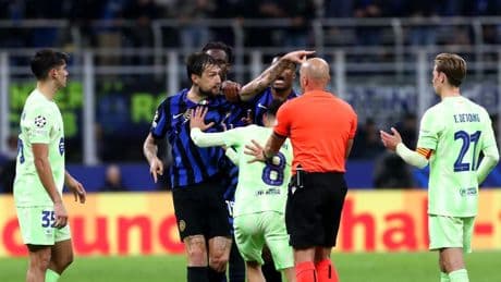 Posible agresión de Acerbi a Iñigo sin sanción