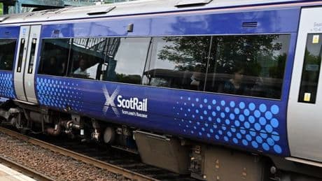 Couple caught in 'sex act' on busy Glasgow to Edinburgh train