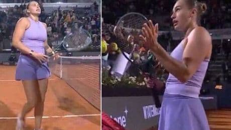 Aryna Sabalenka’s classy reaction after Italian Open opponent refuses post match handshake