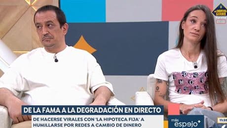 Simón Pérez y Silvia Charro relatan su calvario actual: "Me pagan para que muera en directo"
