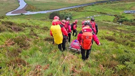 Woman rescued from Munro after sustaining multiple injuries