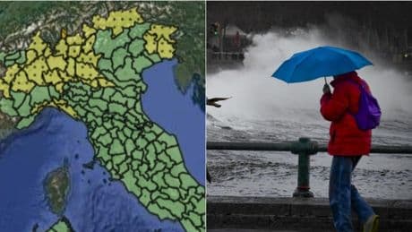 Allerta meteo domani, "forti temporali, grandinate e raffiche di vento" in 6 regioni: ecco dove e quando