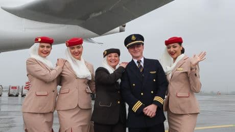 Emirates airline holds open day to recruit Scottish cabin crew staff