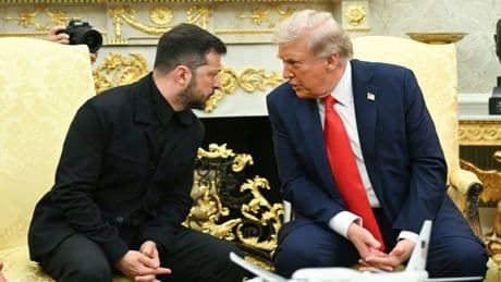 Zelensky gifts Trump letter from his wife to give to Melania