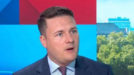 Wes Streeting in TV bust-up over Labour MP's grooming scandal slur