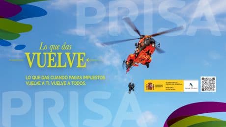 La Agencia Tributaria dio a PRISA el 20% de su campaña &quot;Lo que das vuelve&quot;