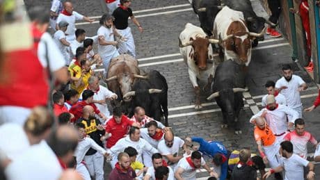 Los Sanfermines de 2025 terminan con el encierro más rápido de las fiestas