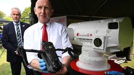 UK to produce drones to help Ukraine fight off Russian aerial attacks