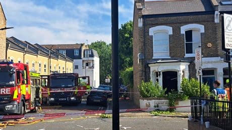 Murder arrest as woman found stabbed to death in house after gas explosion