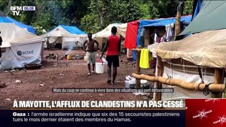 "Ils viennent avec des machettes, ils lancent des cailloux": quatre mois après le passage du cyclone Chido, l'afflux de clandestins n'a pas cessé à Mayotte