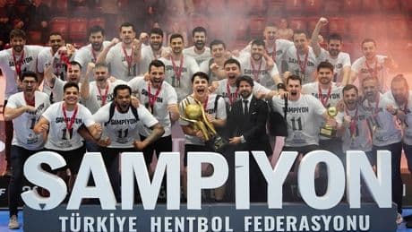 Beşiktaş Hentbol, Türkiye Kupası'nı 11. kez müzesine götürdü!