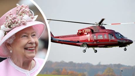 Königlich abheben - Heli für 5,7 Mio. Euro! Ausverkauf bei der Queen