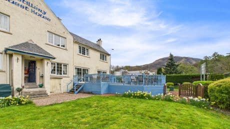 Guest house with 'panoramic views' of Britain's highest mountain goes on market