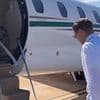Viktor Gyokeres finally gets his wish as Arsenal-bound striker boards private jet to London after going on strike at Sporting to seal £64m move