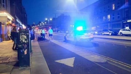 Woman found lying on Scots cycle path as emergency services called to scene