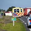 Drie personen omgekomen bij frontale botsing op provinciale weg in Groningen