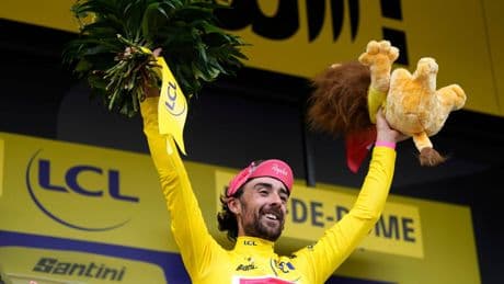 Ben Healy dethrones Tadej Pogacar to take yellow jersey as Simon Yates wins stage 10 at Tour de France