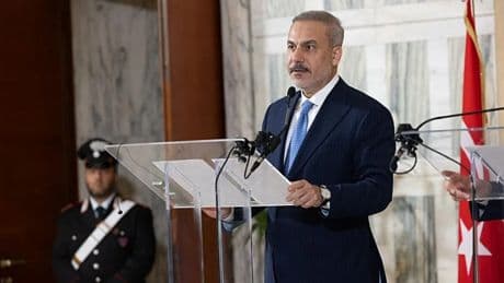 Dışişleri Bakanı Fidan, İtalya'da Uluslararası İlişkiler Enstitüsü'nde konuştu: