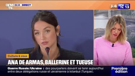 L'actrice Ana de Armas à l'affiche de Ballerina, nouveau film de de l'univers de John Wick