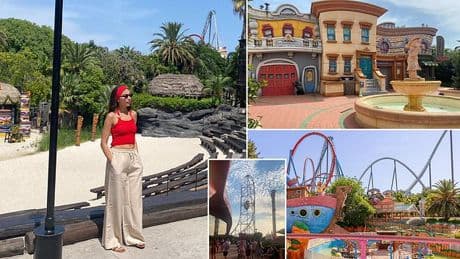 I visited the theme park with Europe's tallest roller coaster - it's as good as Disneyland but half the price