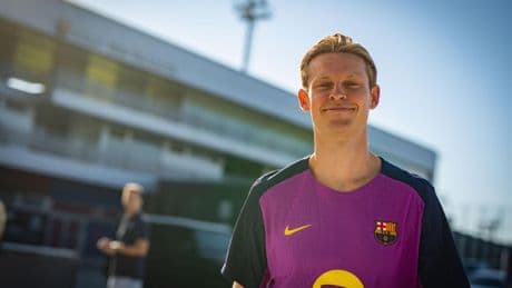 De Jong da su sí quiero