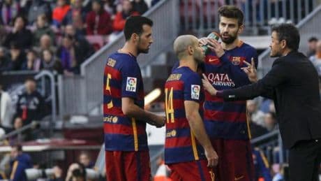 "No te vas a marchar ni borracho", le dijo 'Lucho' a Mascherano