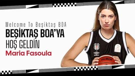 Maria Fasoula Beşiktaş BOA’da