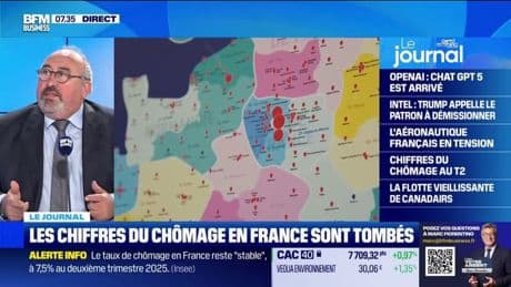 Le taux de chômage reste stable au deuxième trimestre en France, à 7,5% selon l'Insee