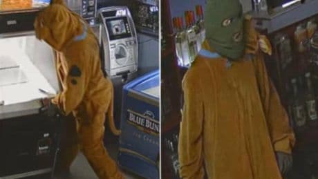 Ruh roh! Burglar in Scooby-Doo suit broke into highway convenience store in early morning raid: cops