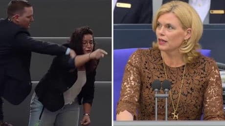 Bundestags-Besucherin rastet aus - Klöckner muss einschreiten