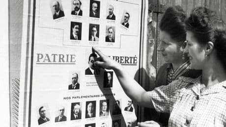 En 1945, « les femmes ont voté pour le vote, en se déplaçant massivement à “leurs” premières élections »