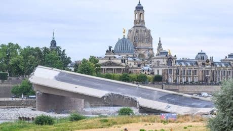Carolabrücke in Dresden: Finales Brückenteil ist eingestürzt – und nun?