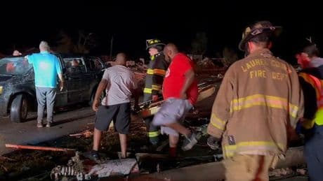 Dozens dead after killer tornadoes surge across US in devastating three-state onslaught